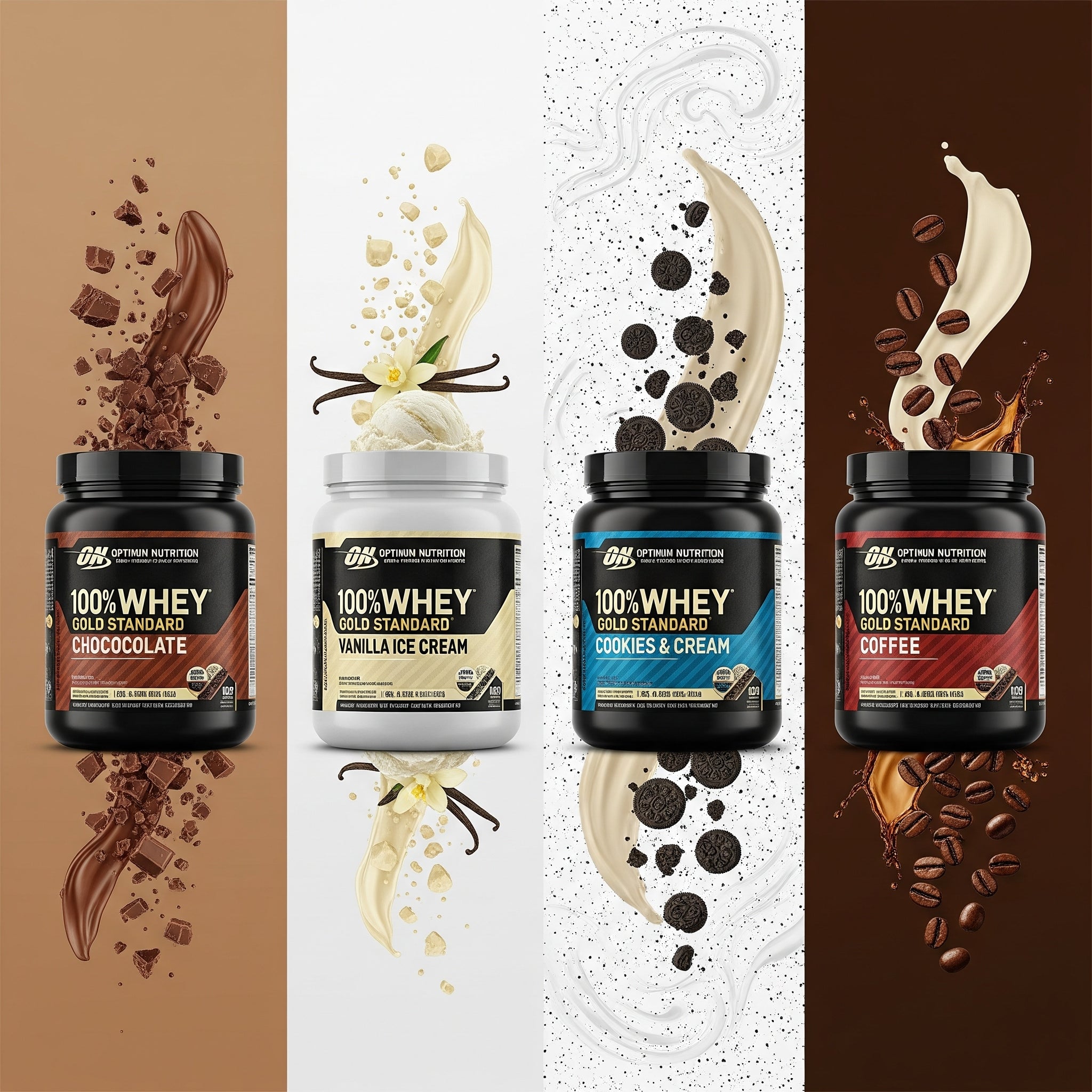 OPTIMUM NUTRITION PROTEÍNA 100% WHEY GOLD STANDARD 5 LBS (73 servicos)