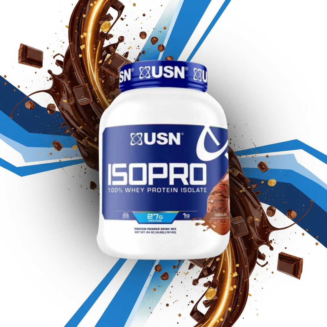 USN PROTEÍNA ISOPRO 100% WHEY PROTEIN 4 LBS (55 servicios)