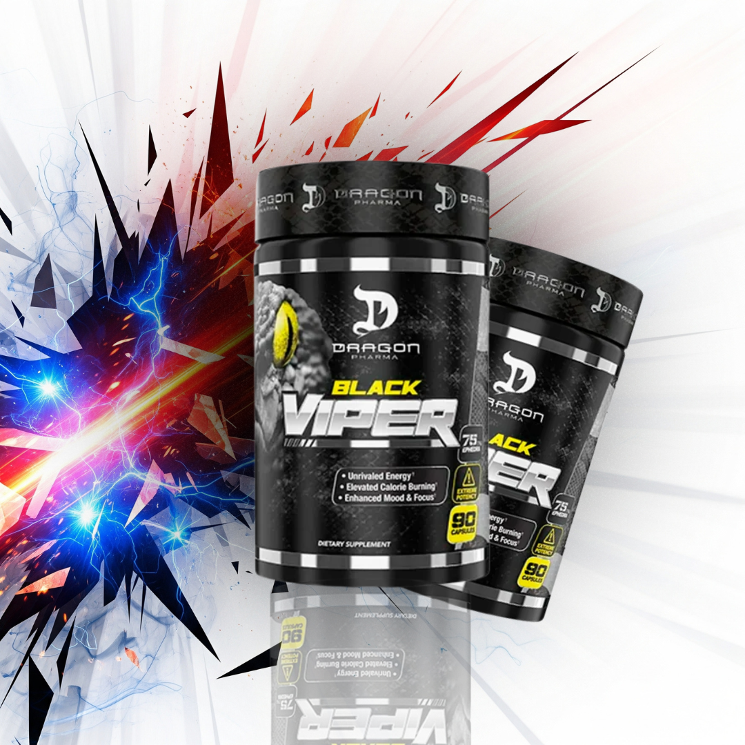 DRAGON PHARMA QUEMADOR BLACK VIPER (90 cápsulas)