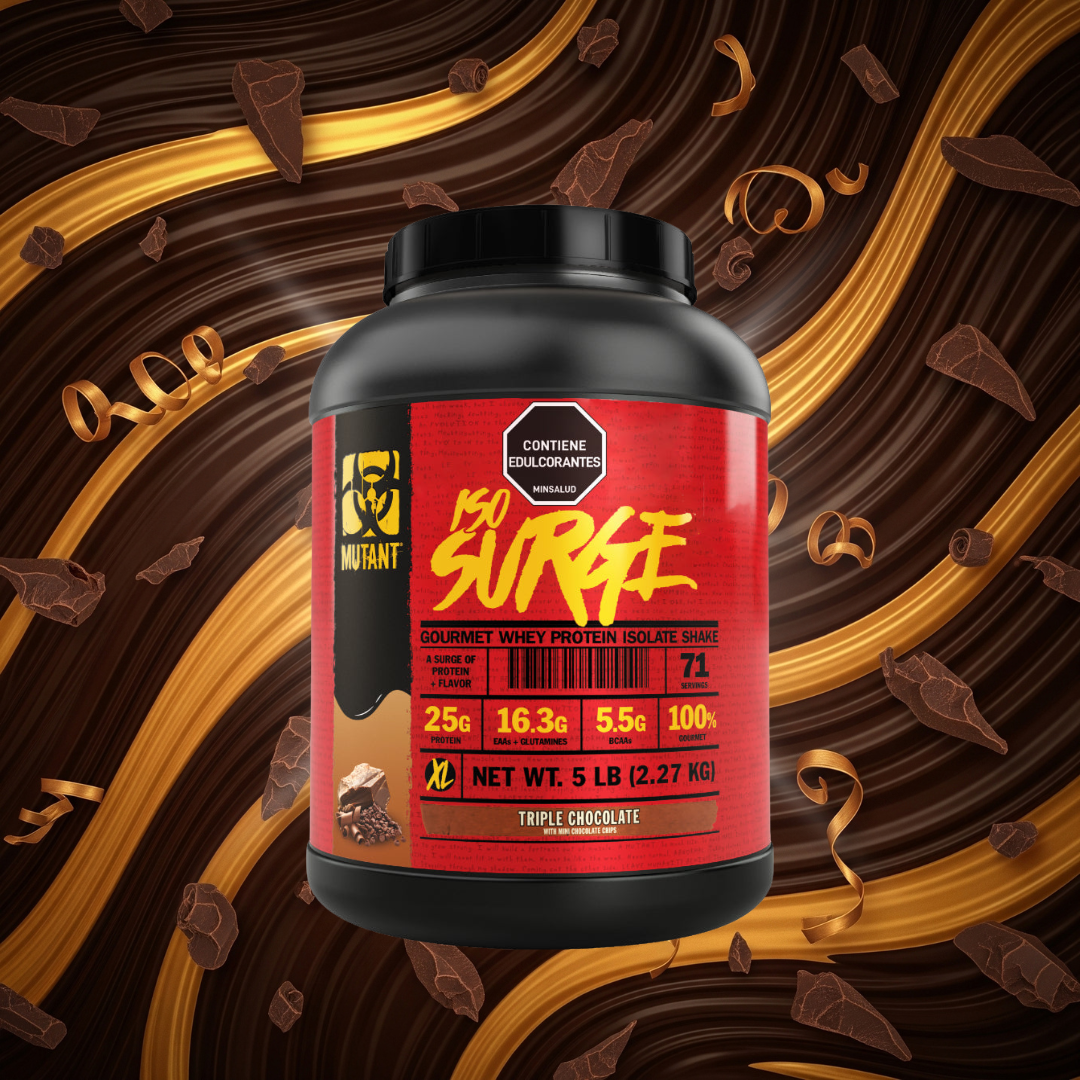 MUTANT	PROTEÍNA	ISO SURGE 5 LBS (71 servicios)