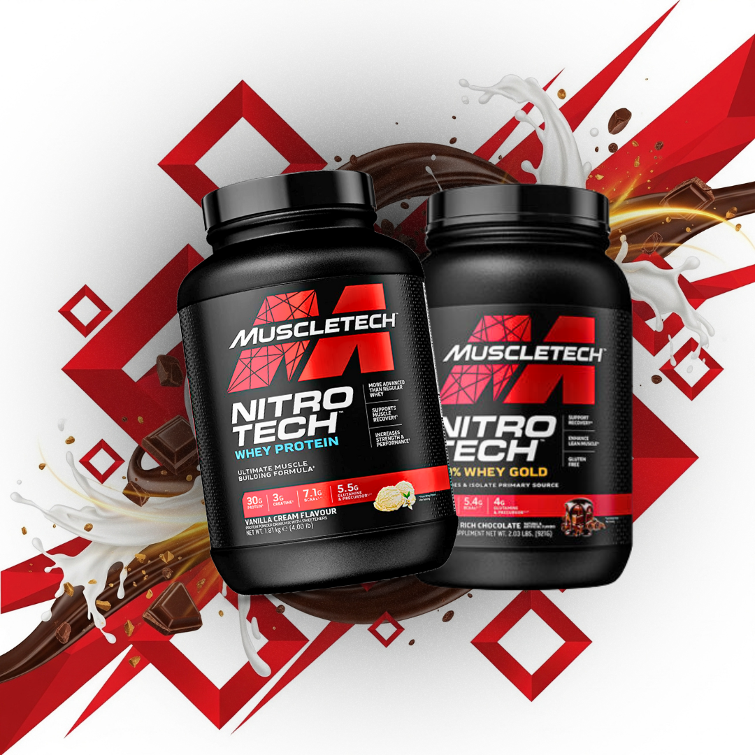 MUSCLETECH	PROTEÍNA	NITRO TECH 4 LBS (4O servicios)