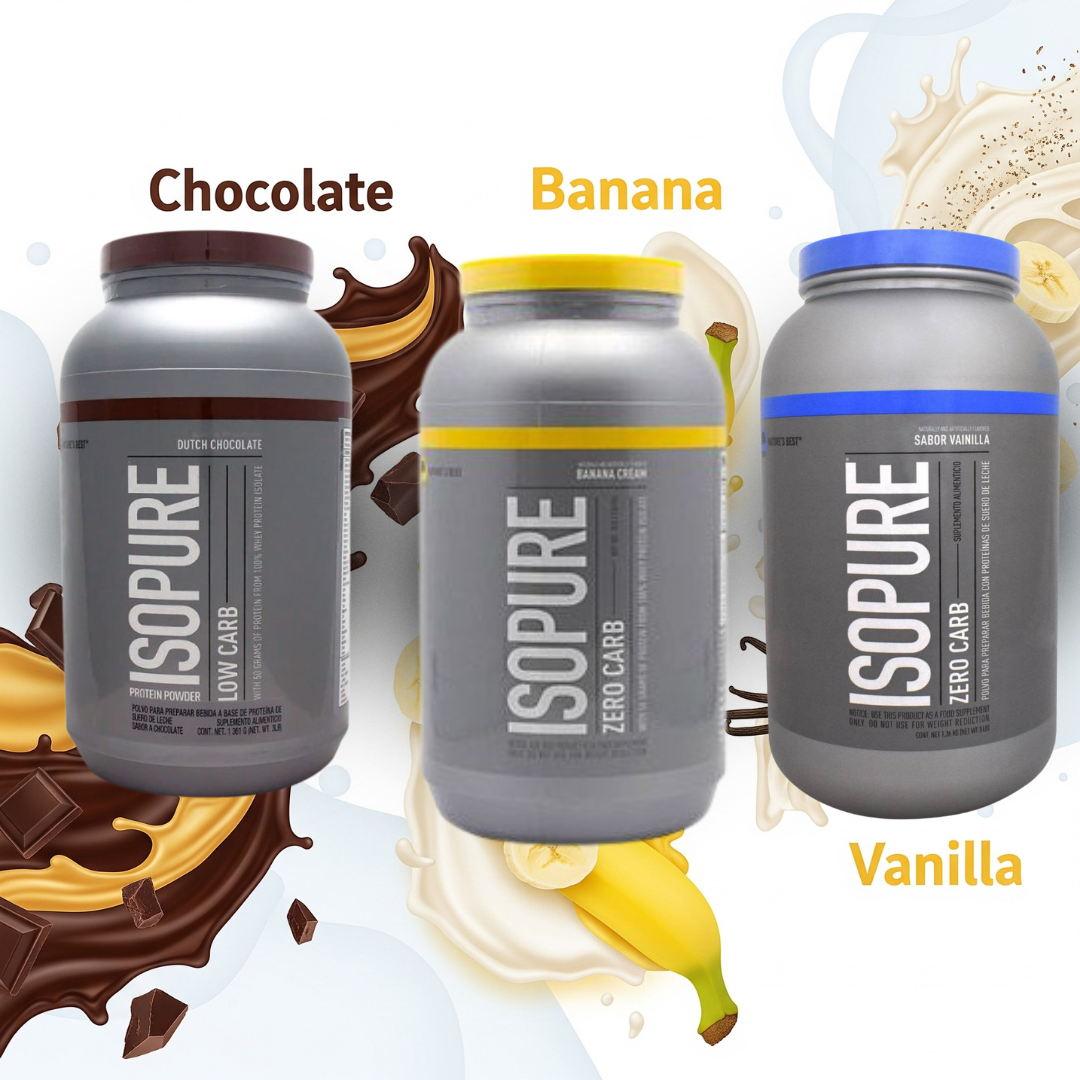 NATURE´S BEST	PROTEÍNA	ISOPURE 3 LBS (44 servicios)