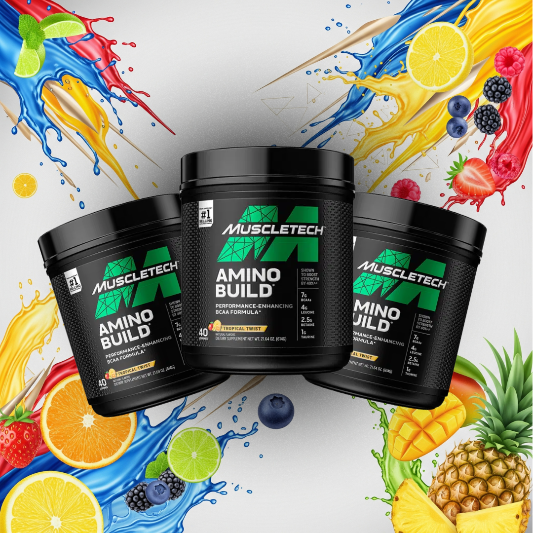 MUSCLETECH	AMINOACIDOS	AMINO BUILD 614 GR (40 servicios)	TROPICAL (PIÑA)