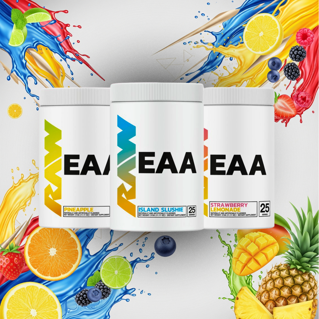 RAW NUTRITION	AMINOACIDOS	 ESENCIALES EAA (25 servicios)