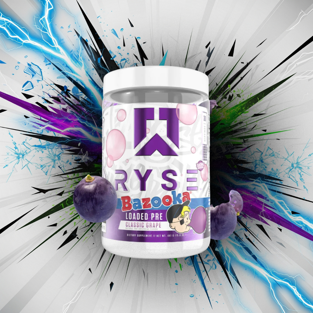 RYSE	PRE ENTRENO	BAZOOKA 420 GR (30 servicios)	UVA