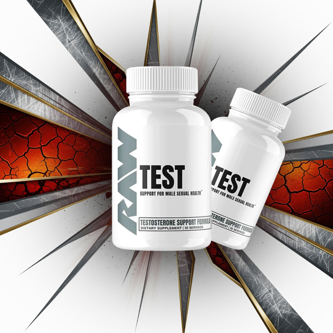 RAW NUTRITION	TESTOSTERONA	TEST SUPORT (30 servicios)