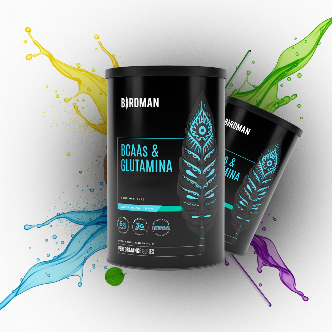 BIRDMAN	BCAAs & GLUTAMINA	BCAAs & GLUTAMINA 405 G	MORA LIMÓN